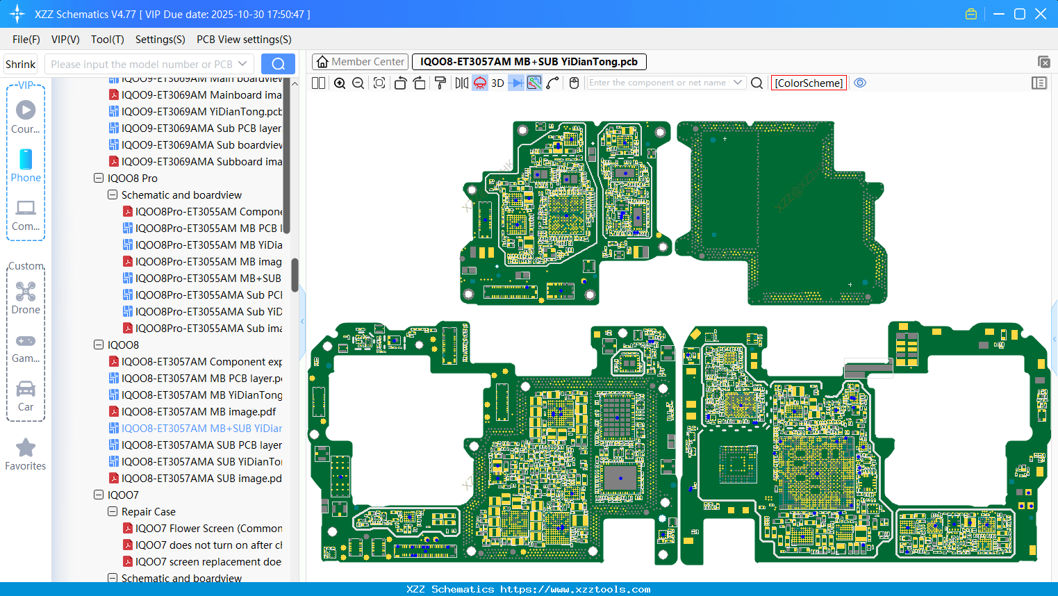 VIVO IQOO8-ET3057AM MB+SUB bitmap
